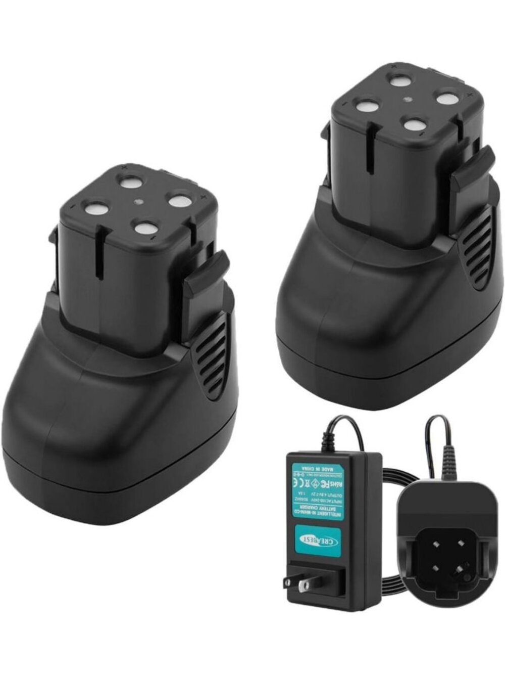 2-Pack 7.2V 3.5Ah Ni-MH Replacement Batteries for Dremel Tools & Accessories